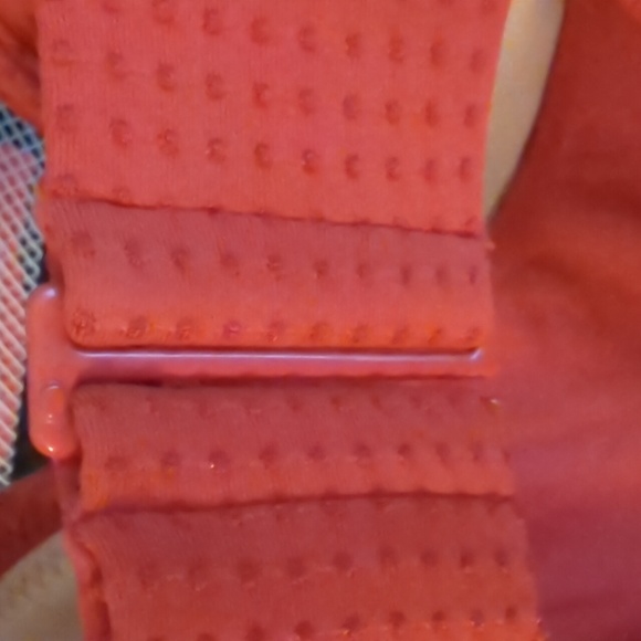 Embossed Dot Ruffle Medium Coverage One Piece Swimsuit - RHODE X Target, 1X - Picture 4 of 5